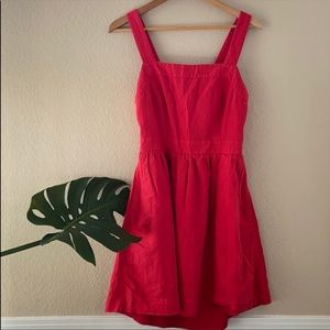 J CREW Red Dress